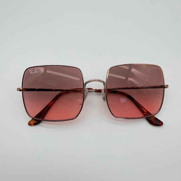 Ray-Ban | RB1971 Square Sunglasses Rose Gold Evolve Photochromic Red Bordeaux main image 10
